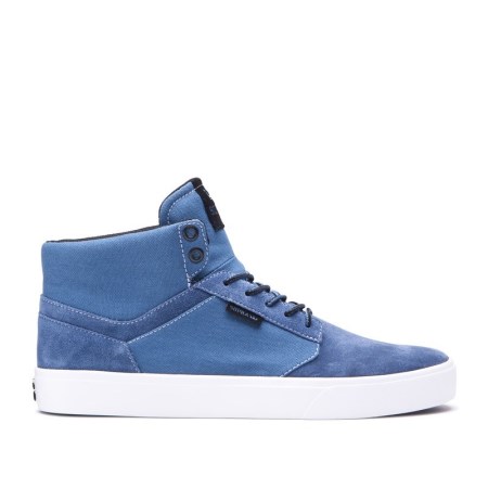 Supra Yorek High - Γυναικεια Sneakers Ψηλα - Μπλε (GR0623)